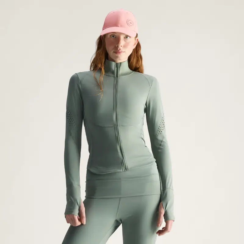 Strato intermedio da allenamento adidas By Stella McCartney Stone Green