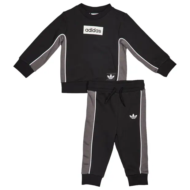 Street Neonato - Tute da ginnastica Nero - - Pile di cotone Black