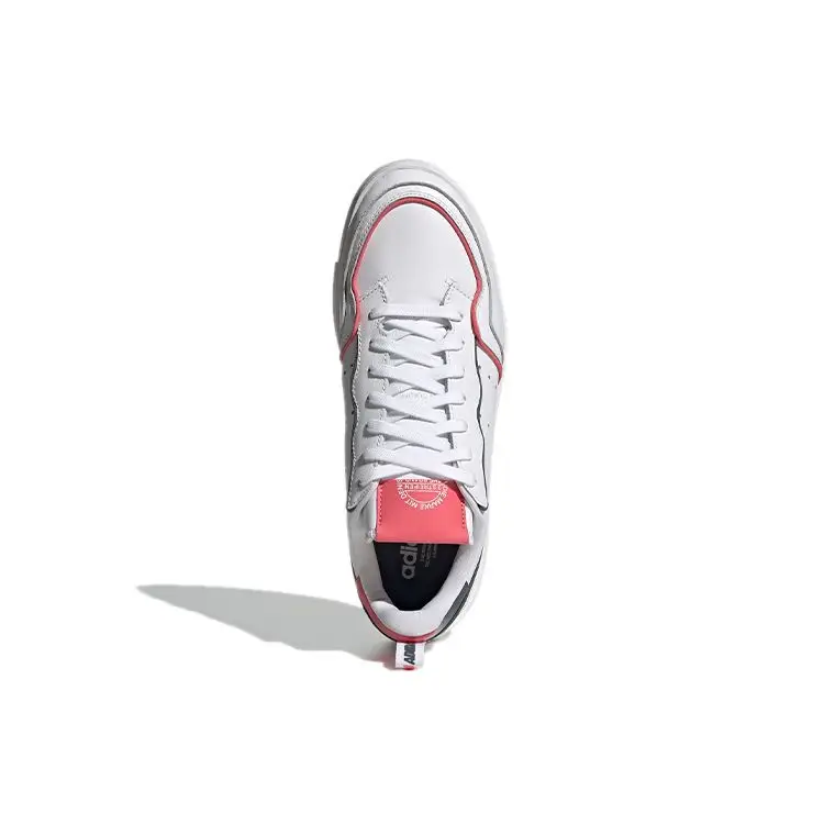 Supercourt Bianco Rosa Nebuloso Sneakers Unisex Bianco Nuvola FX5703 40 miniatura 2