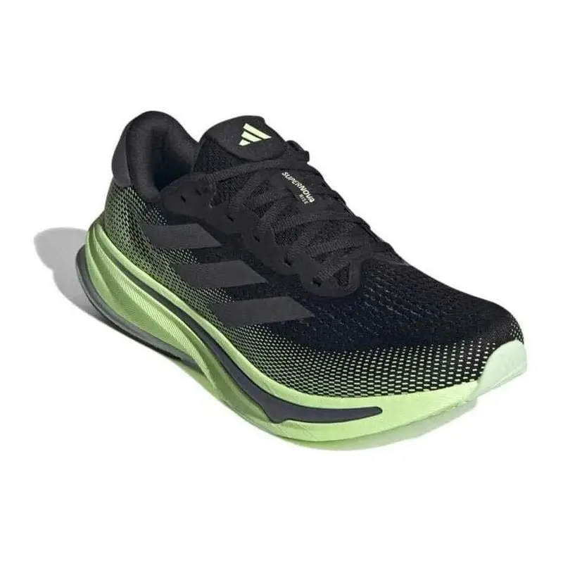Supernova Rise Nero Verde Scintillante Sneakers da Uomo Core-Black Grey-Five IG5846 47⅓ miniatura 5