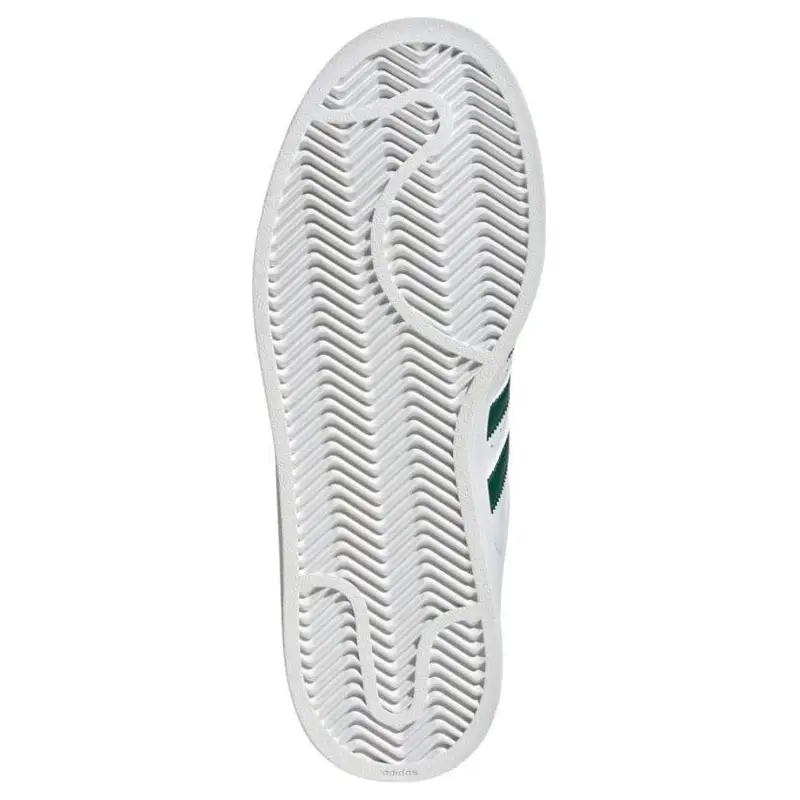 Superstar 2 Bianco Verde Collegiale Sneakers Unisex Bianco Nuvola Nero Core JQ4730 38 miniatura 5