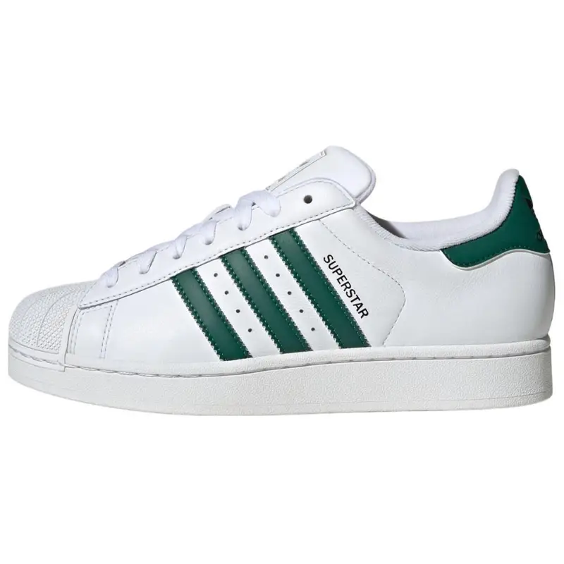 Superstar 2 Bianco Verde Collegiale Sneakers Unisex Bianco Nuvola Nero Core JQ4730 41⅓