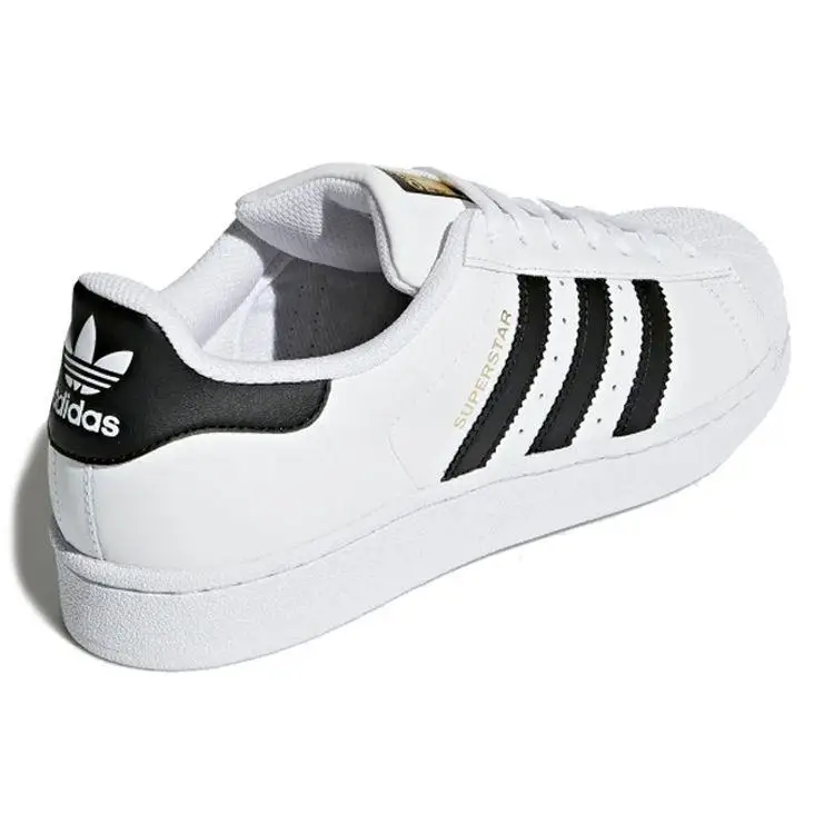 Superstar Bianco Nero Sneakers Unisex Bianco Nuvola Nero Core C77124 44 miniatura 3