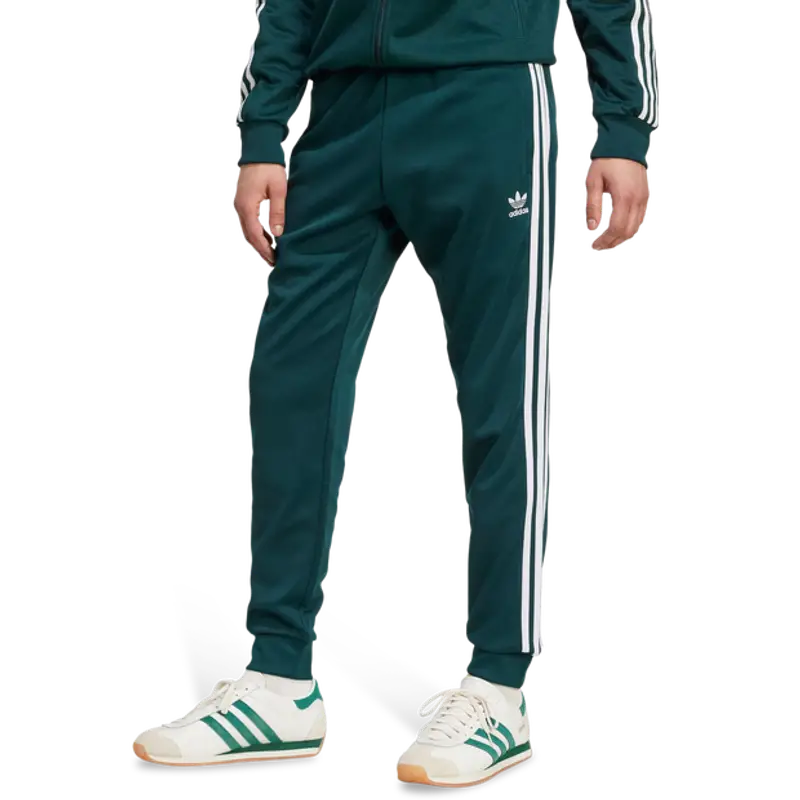 Adidas Superstar male Pantaloni - Verde - Foot Locker