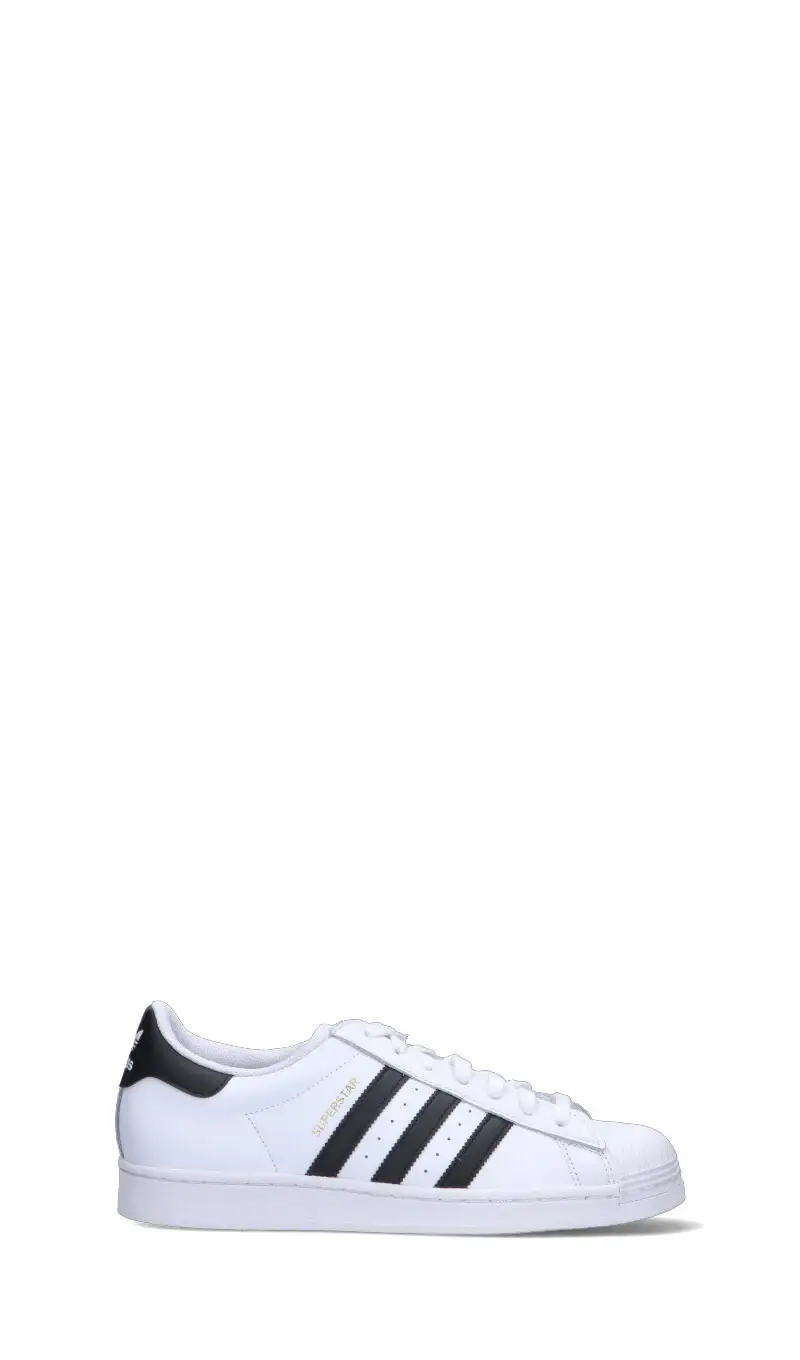 SUPERSTAR Sneaker uomo bianca/nera in pelle Vario