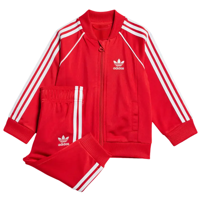 Adidas Superstar unisex Tute da ginnastica - Rosso - Foot Locker