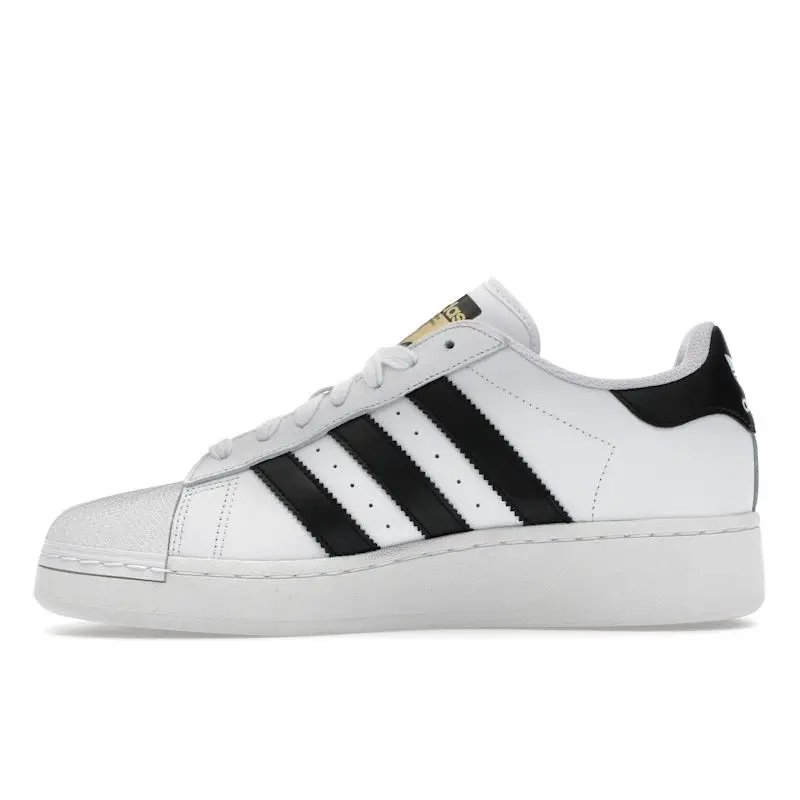 Superstar XLG Bianco Nero Sneakers Unisex Bianco Nuvola Nero Core Oro Metallizzato IF9995 37⅓ miniatura 4