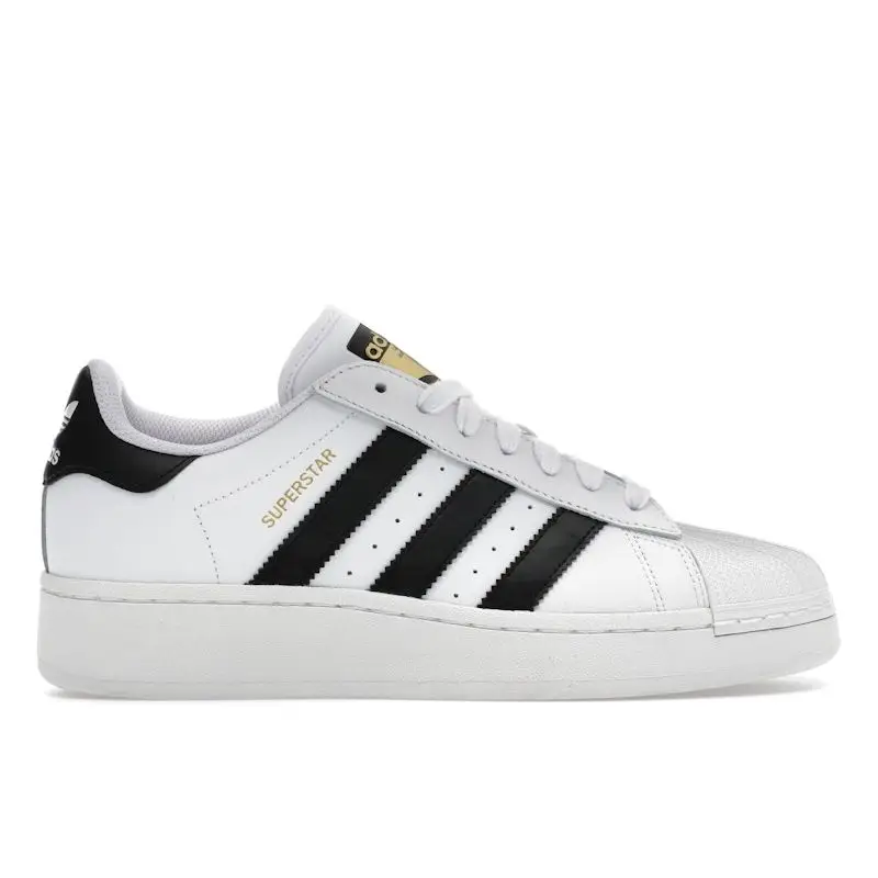 Superstar XLG Bianco Nero Sneakers Unisex Bianco Nuvola Nero Core Oro Metallizzato IF9995 43⅓