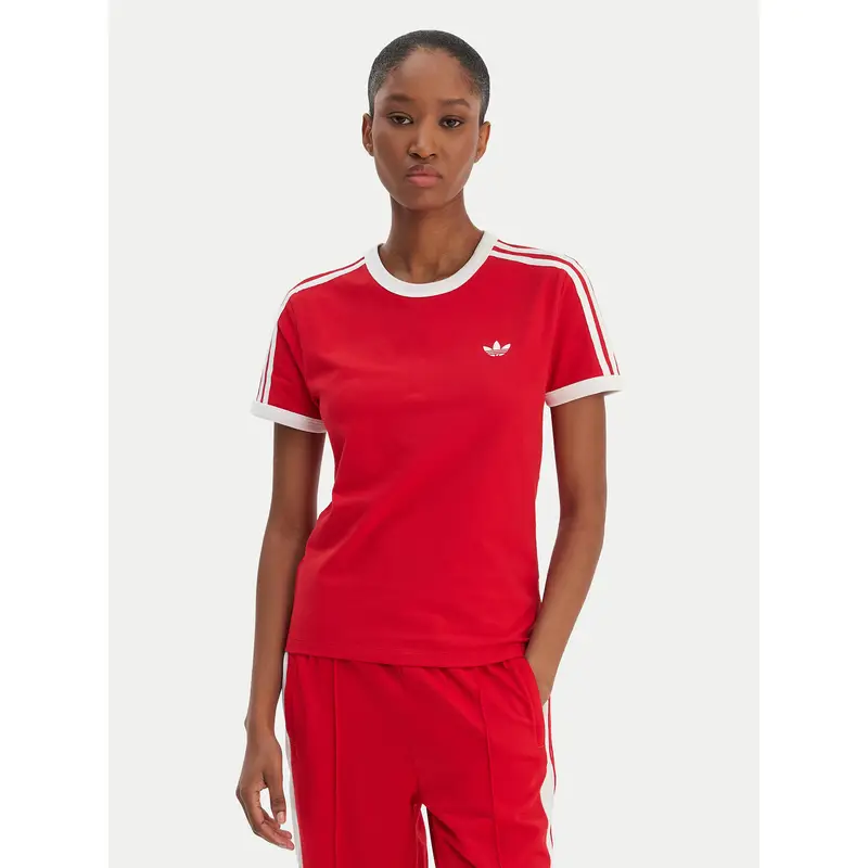 Adidas T-shirt Rosso 3928794