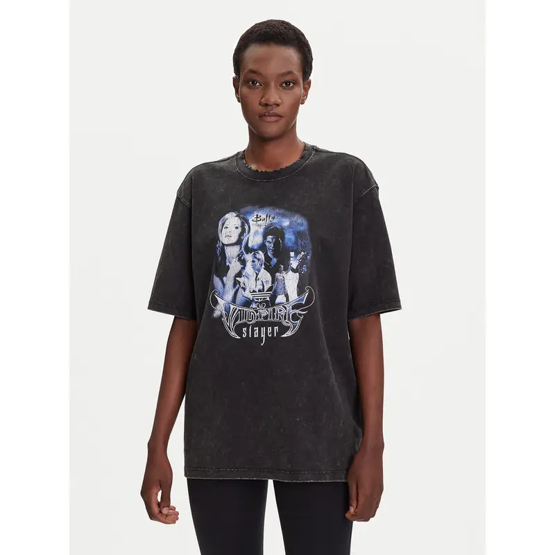 T-shirt 20th Century Fox Disney JW0154 Nero Oversize