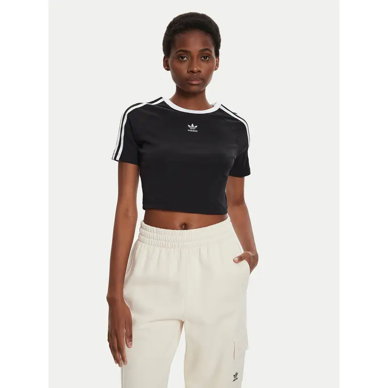 T-shirt 3-Stripes Baby IU2532 Nero Slim Fit