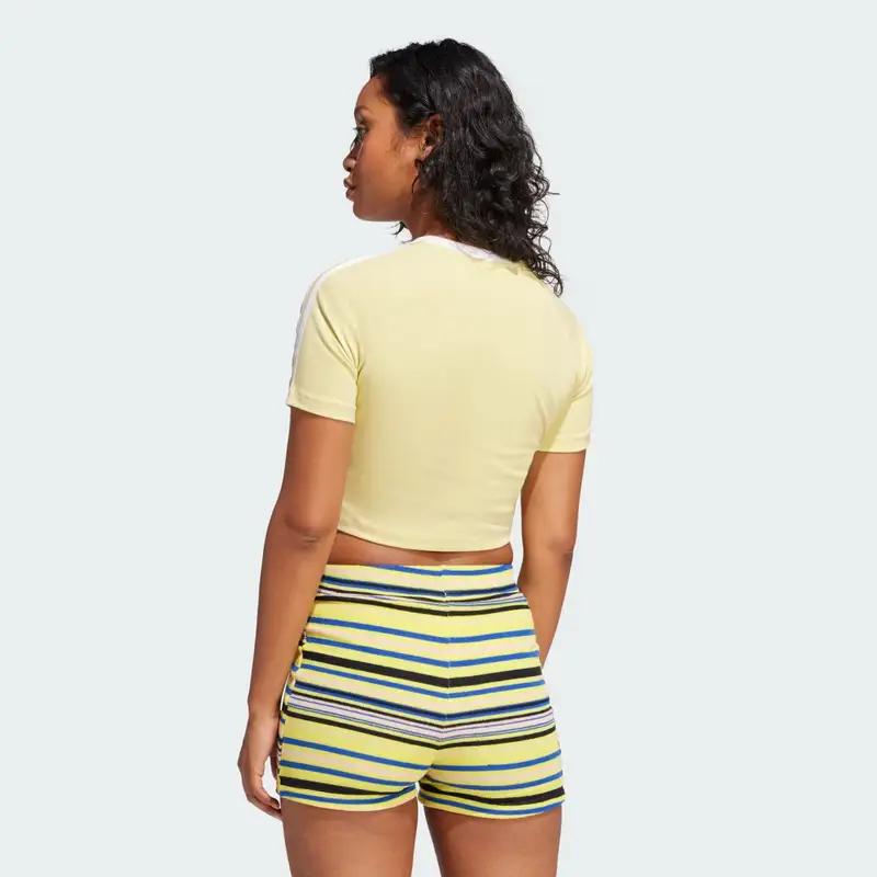 Adidas T-shirt Giallo 3671098 miniatura 2