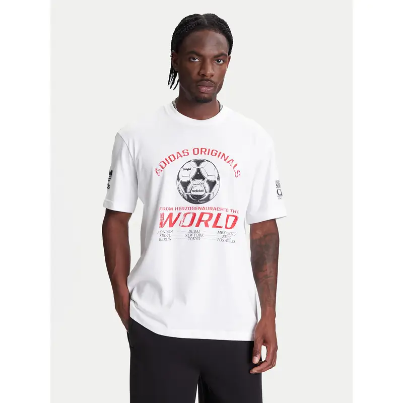 Adidas T-shirt Bianco 3223714