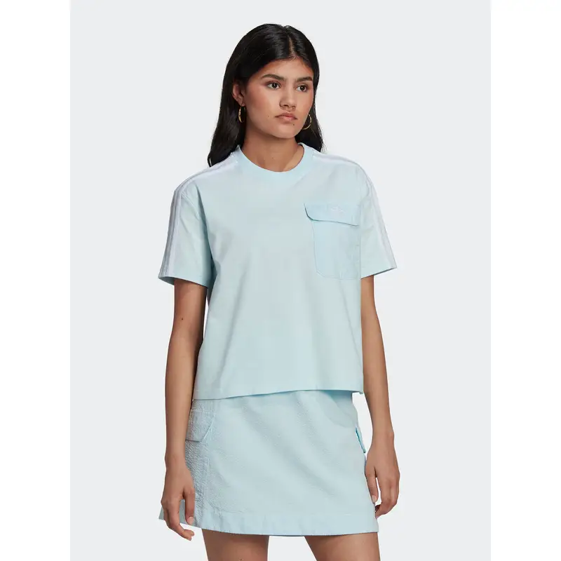 Adidas T-shirt Azzurro 3200911