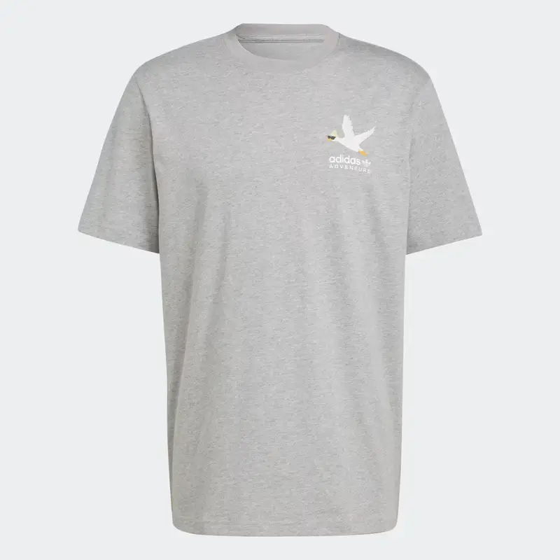 Adidas T-shirt Grigio 3183956