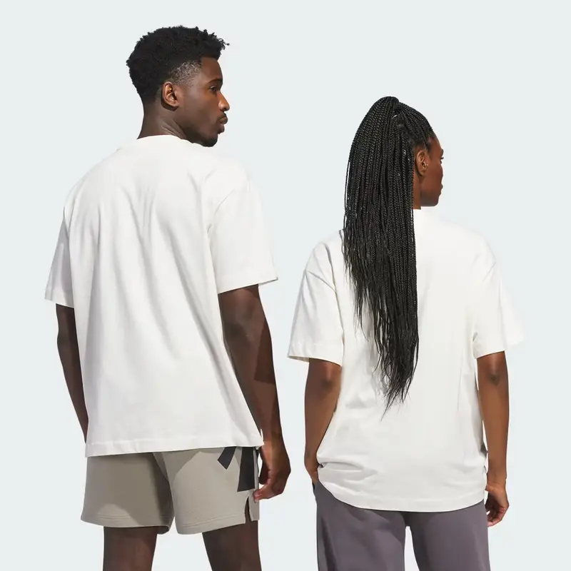 Adidas T-shirt Bianco 3767288 miniatura 2