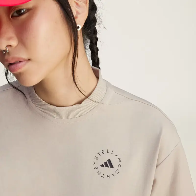 Adidas T-shirt Beige 3768485 miniatura 4