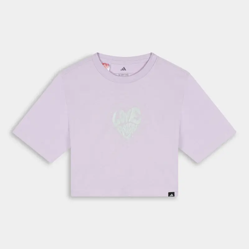 T-shirt Adidas da Bambina, lilla