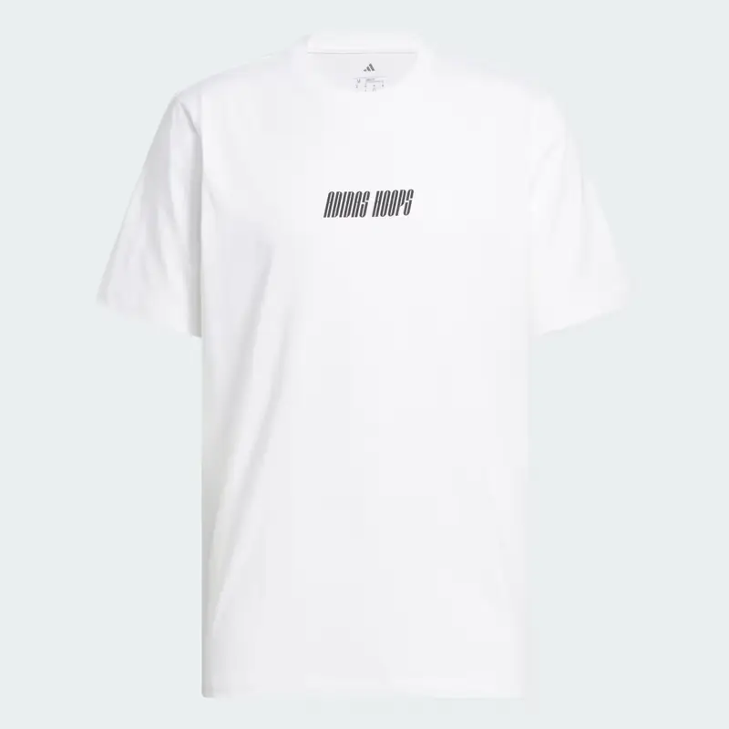 Adidas T-shirt Bianco 3141020 miniatura 4