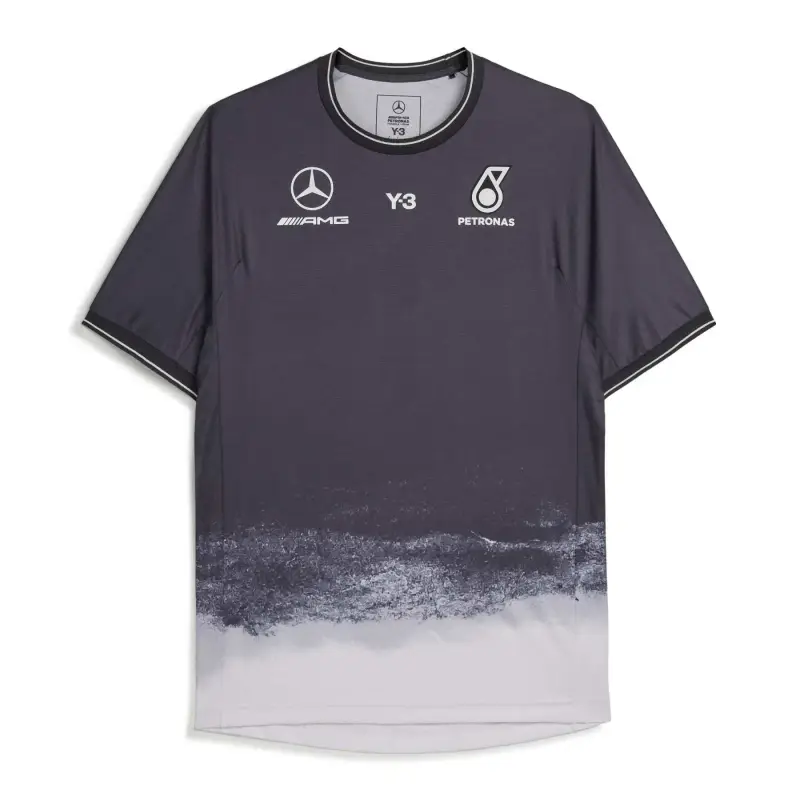 T-shirt adidas Mercedes AMG Y-3 Petronas Formul 1 Team Mechanics Noir