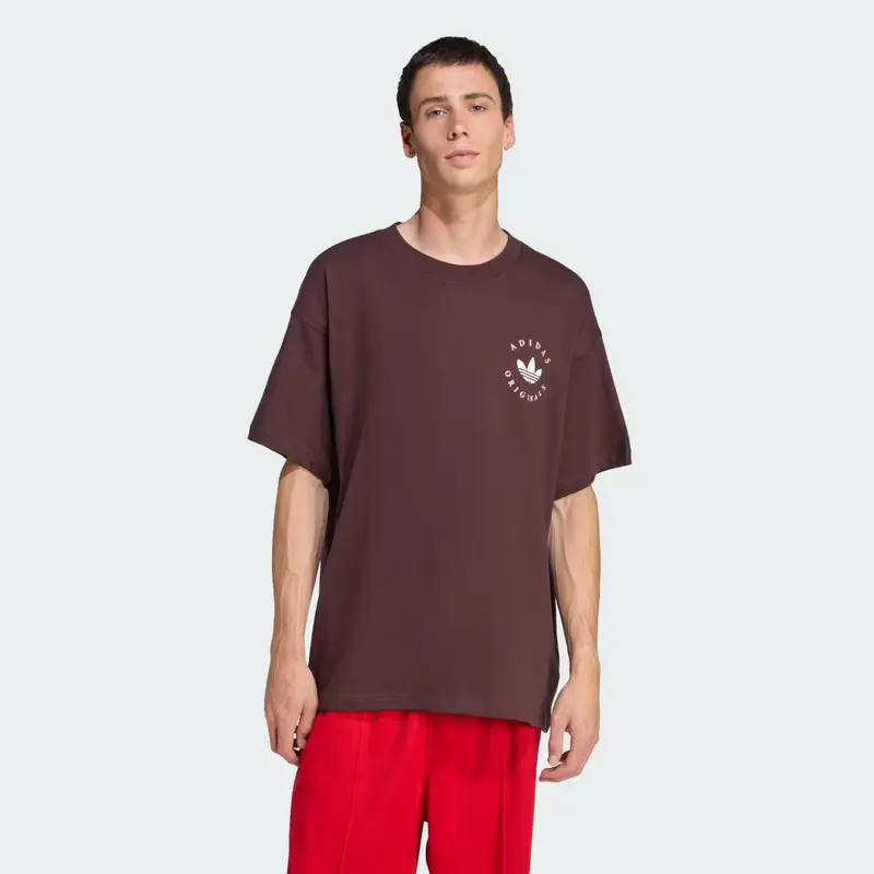 Adidas T-shirt Marrone 3140834
