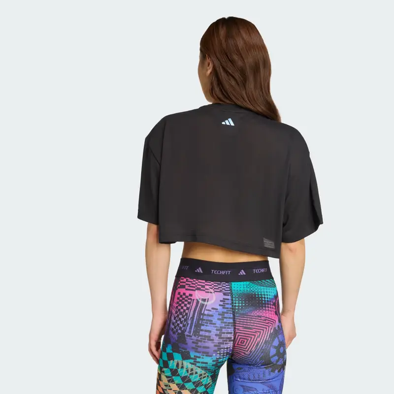 Adidas T-shirt Nero 3175016 miniatura 2