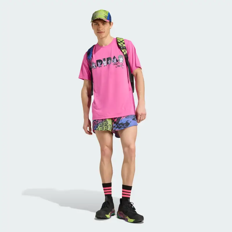 Adidas T-shirt Rosa 3183780 miniatura 3