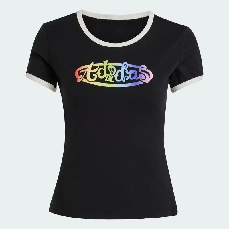 Adidas T-shirt Nero 3174837 miniatura 4