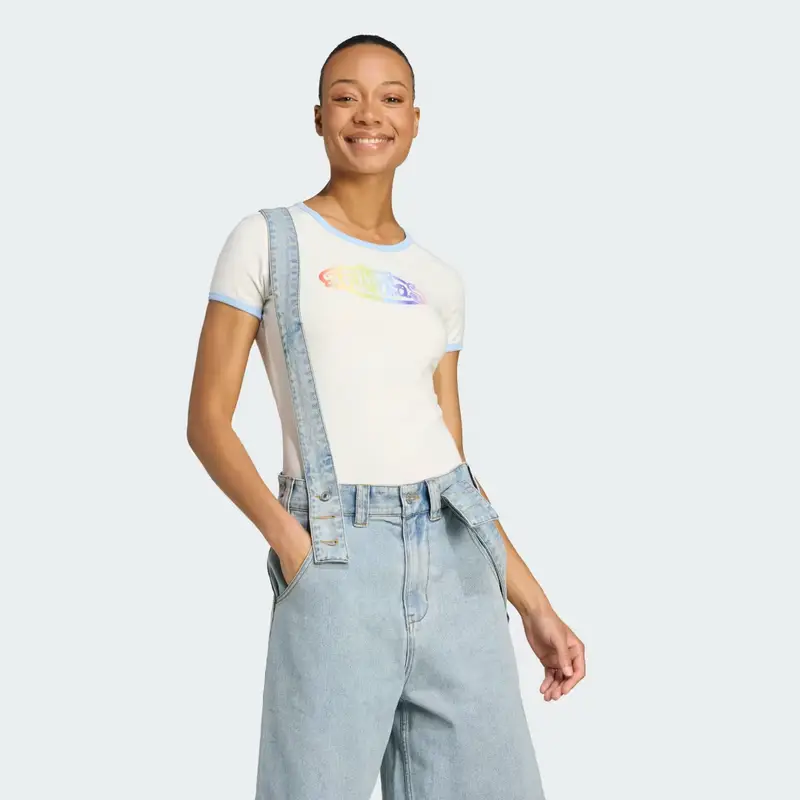 Adidas T-shirt Bianco 3176798