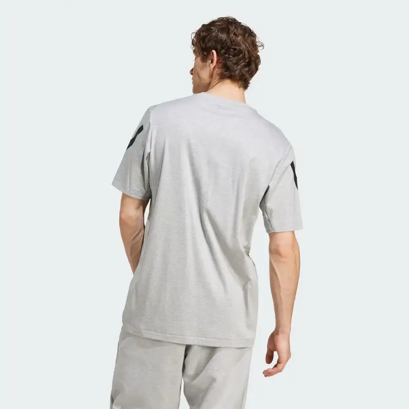 Adidas T-shirt Grigio 3183931 miniatura 2