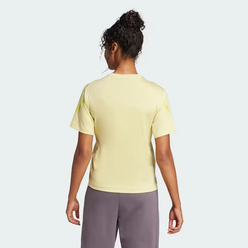 Adidas T-shirt Giallo 3184566 miniatura 2