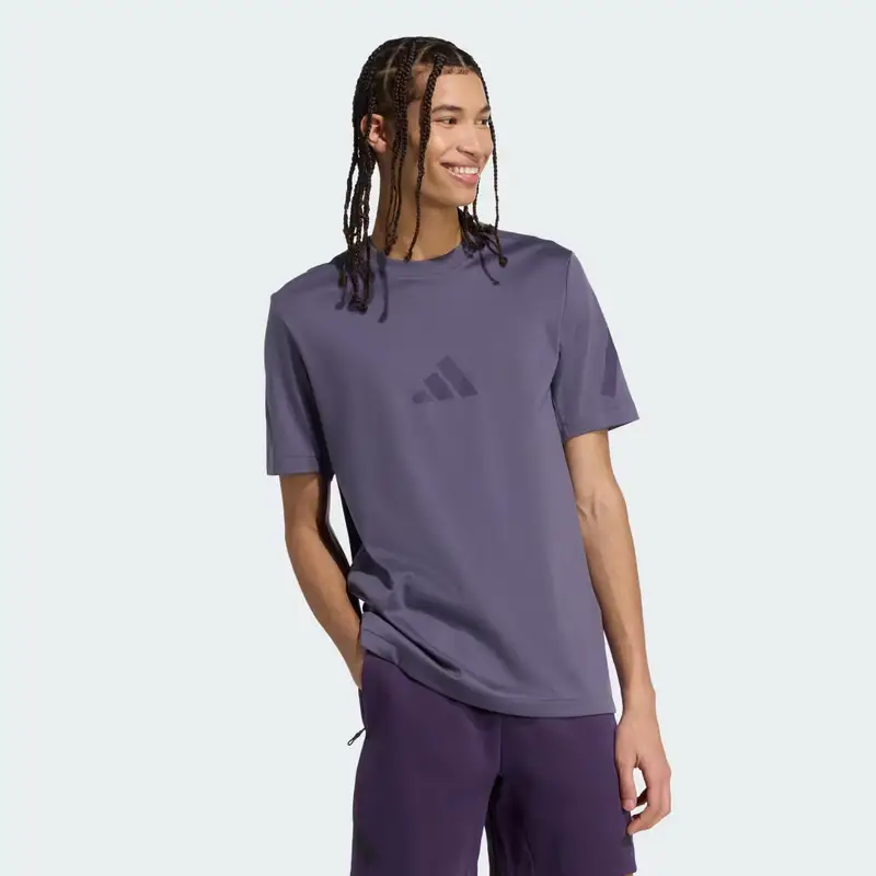 Adidas T-shirt Viola 3140694