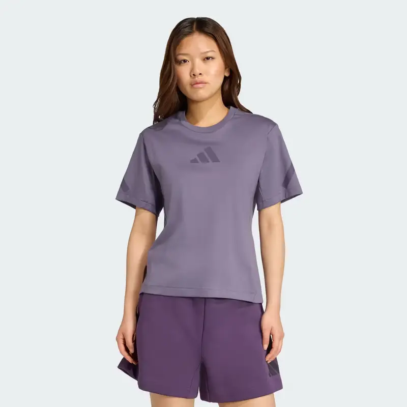 Adidas T-shirt Viola 3140695