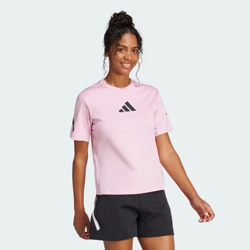 Adidas T-shirt Rosa 3186114 miniatura 3