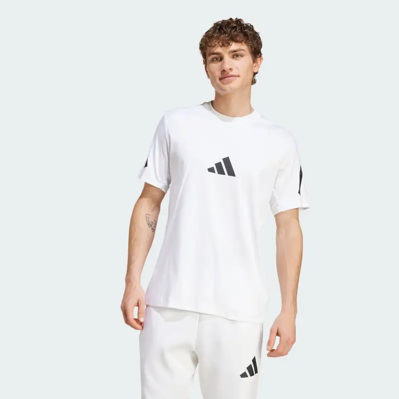 Adidas T-shirt Bianco 3186306