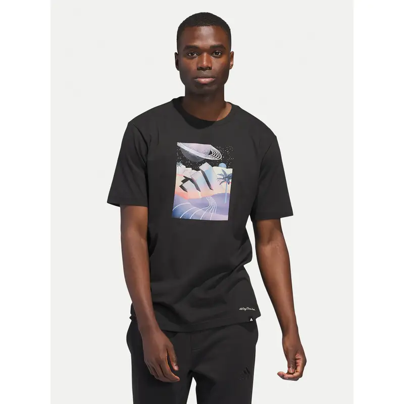 Adidas T-shirt Nero 3213774