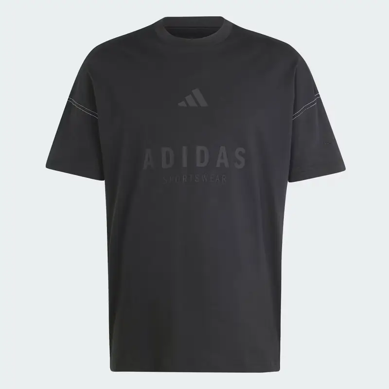 Adidas T-shirt Nero 3175541 miniatura 4