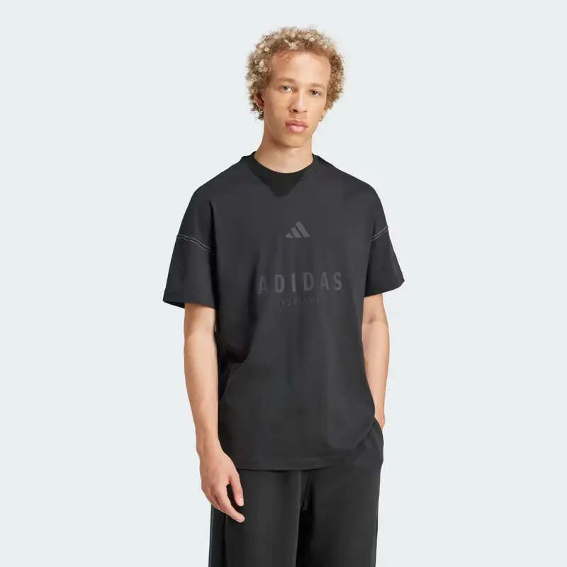 Adidas T-shirt Nero 3175541