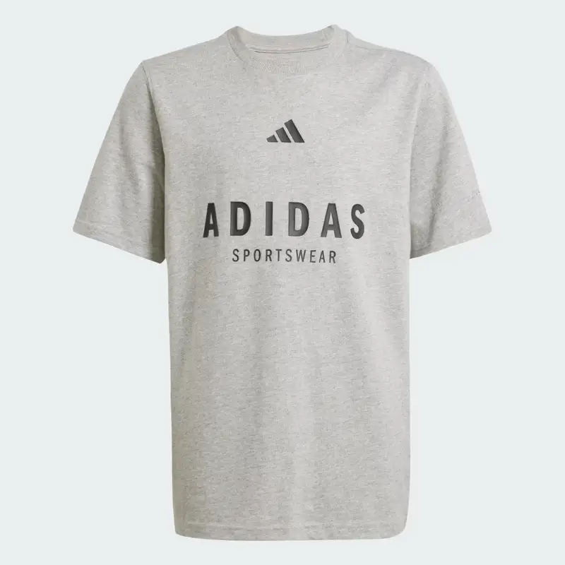 Adidas T-shirt Grigio 3184000 miniatura 4
