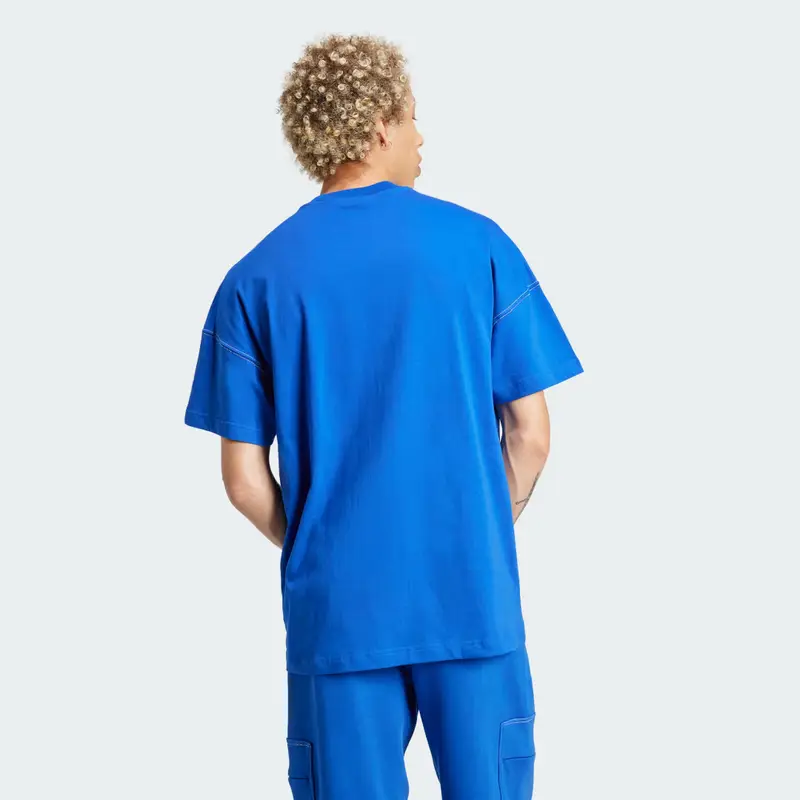 Adidas T-shirt Blu 3184977 miniatura 2