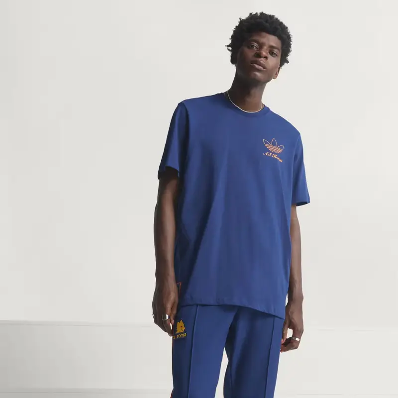 Adidas T-shirt Blu 3671020 miniatura 2