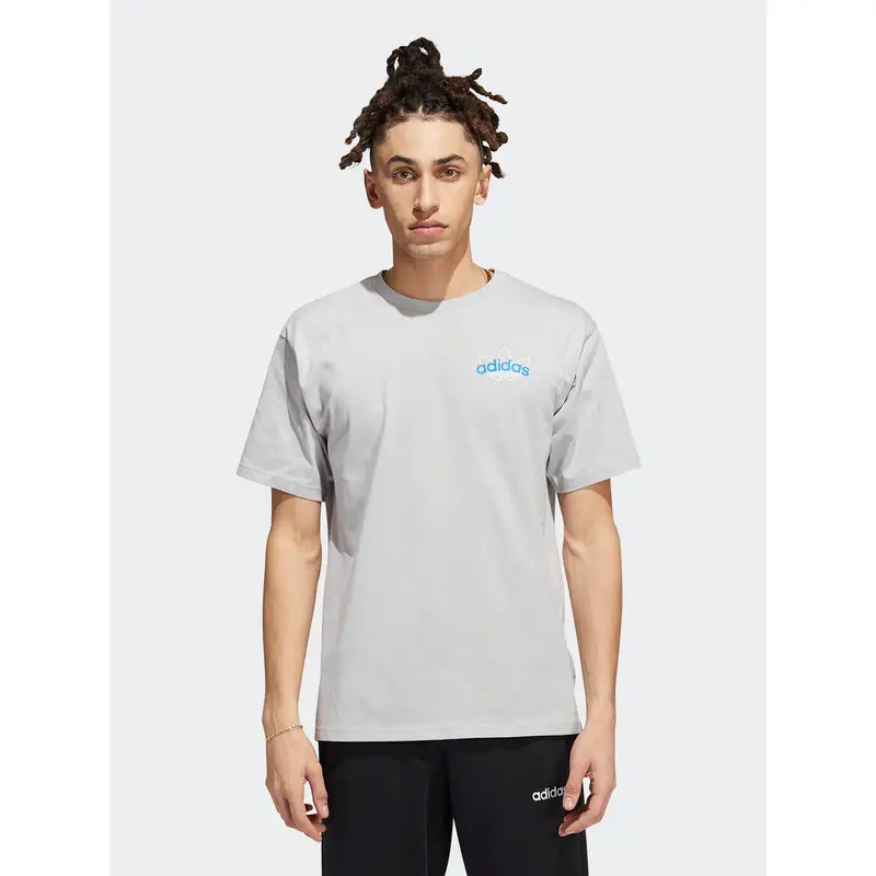 Adidas T-shirt Grigio 3200913