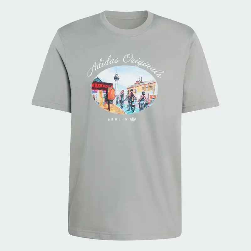 Adidas T-shirt Verde 3140876 miniatura 4