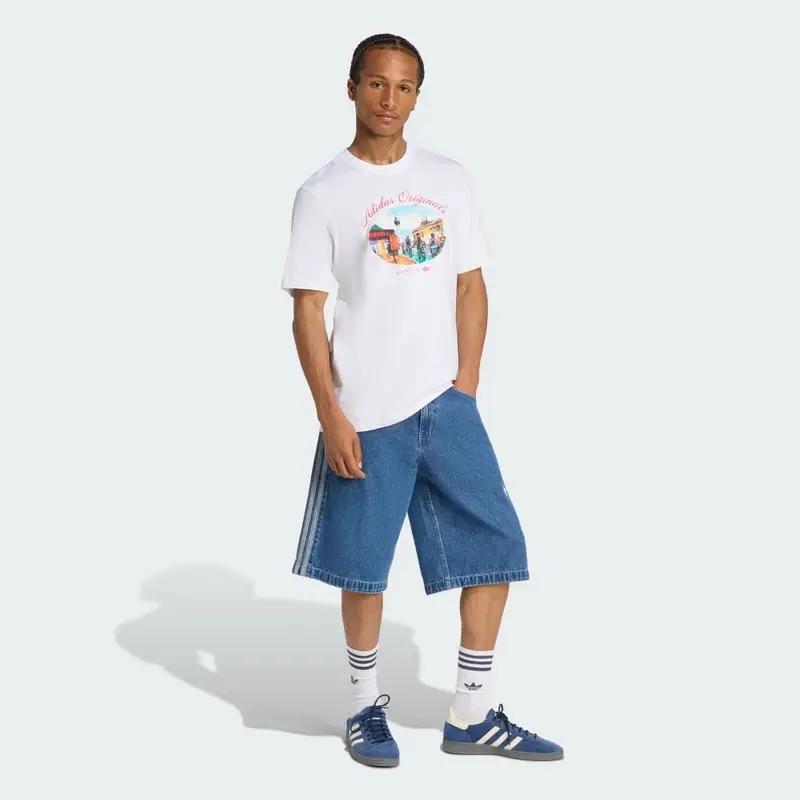 Adidas T-shirt Bianco 3141089 miniatura 3