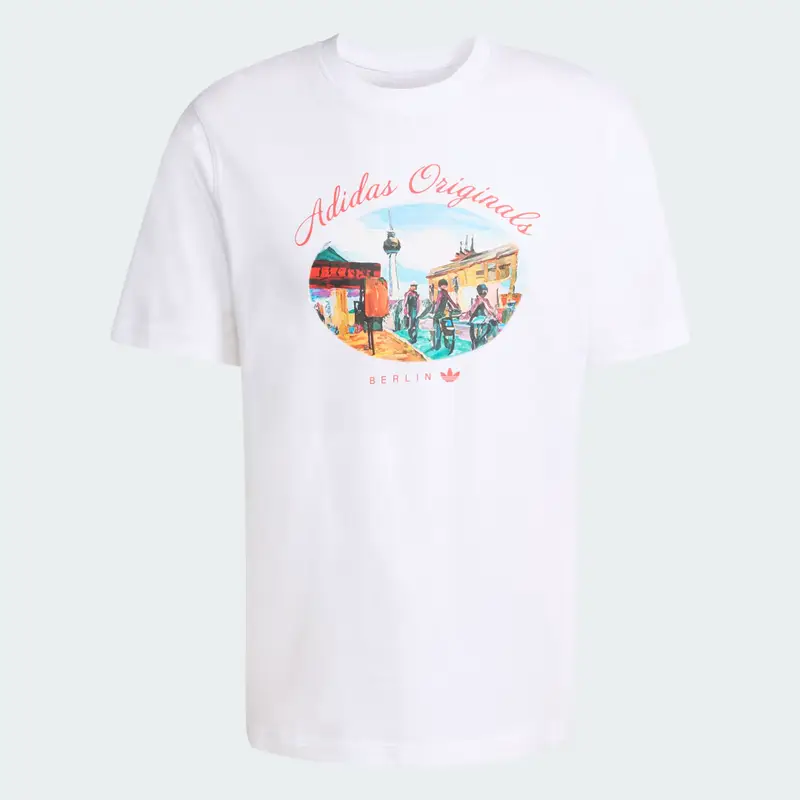 Adidas T-shirt Bianco 3141089 miniatura 4