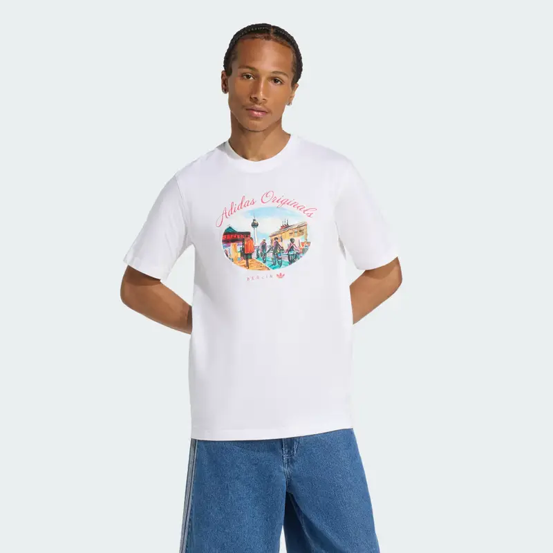 Adidas T-shirt Bianco 3141089