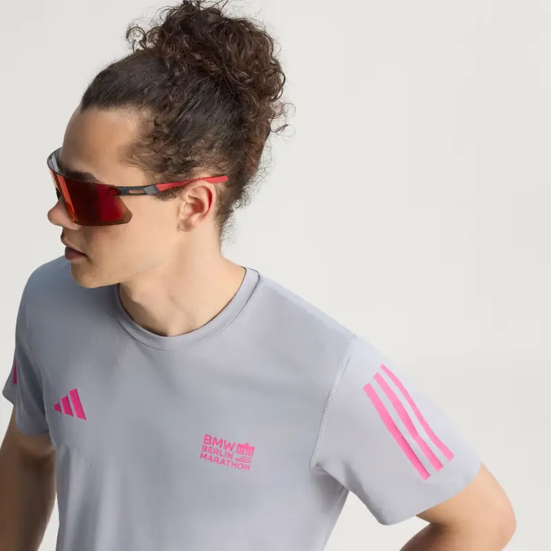 Adidas T-shirt Grigio 3140298 miniatura 4