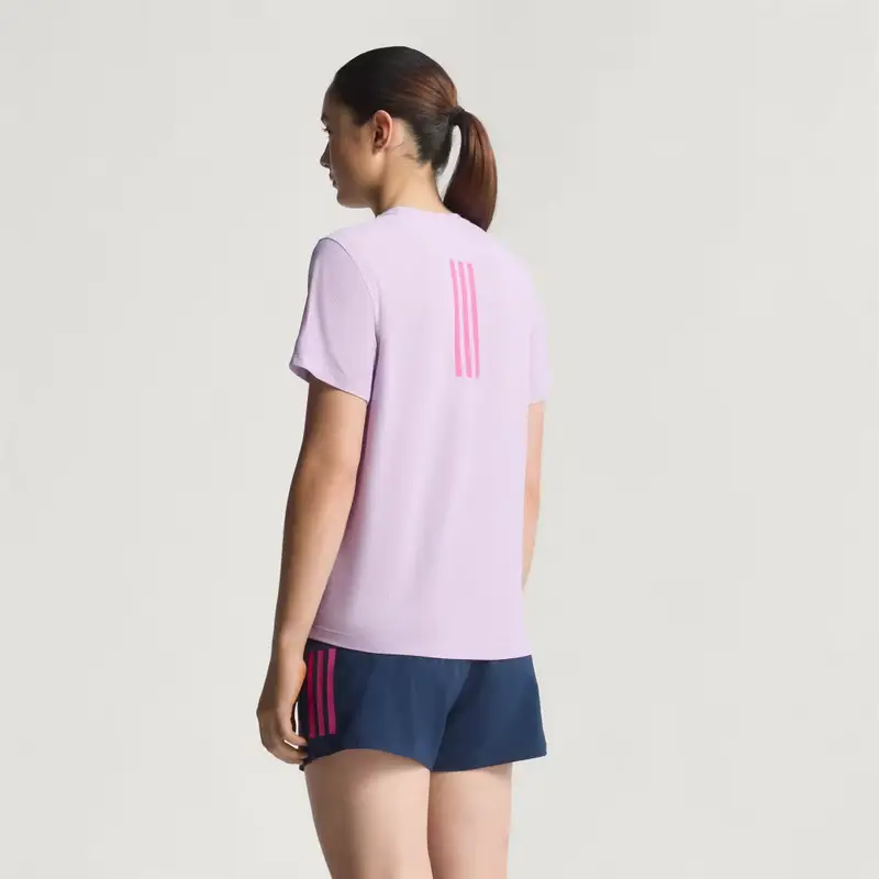 Adidas T-shirt Viola 3140605 miniatura 2
