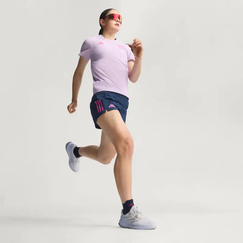 Adidas T-shirt Viola 3140605 miniatura 3