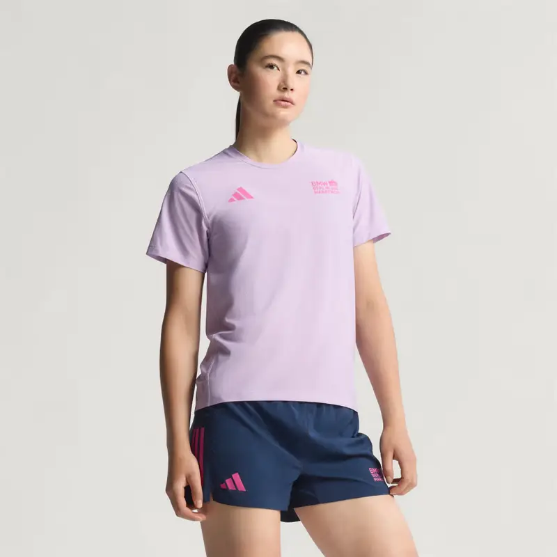 Adidas T-shirt Viola 3140605